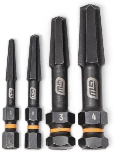 GEARWRENCH 4-Pc Bolt Biter Screw Extraction Set