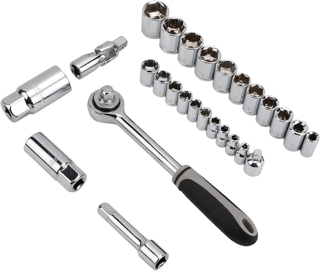 131 Piece General Household Hand Tool Set Basic Home Repair Kit