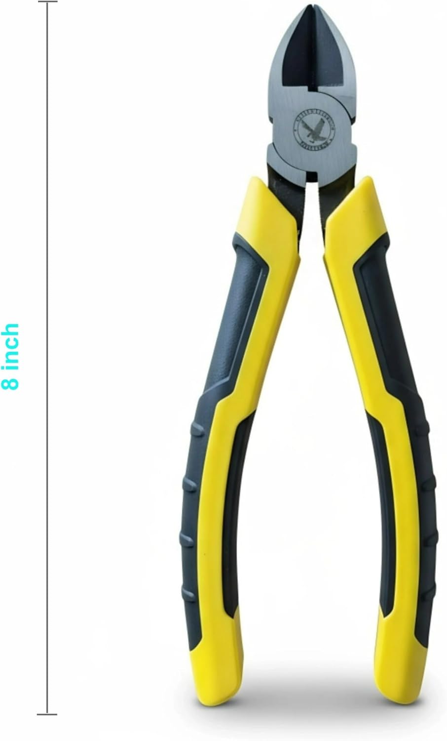 8" Heavy Duty Diagonal Cutting Pliers, Hardened 50CrV Steel