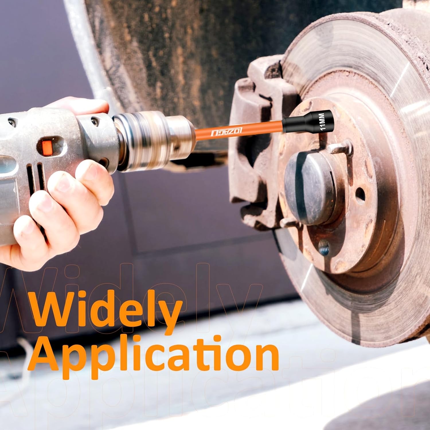 16 Piece Long Magnetic Nut Driver Set 6 Inch SAE Metric Impact Ready