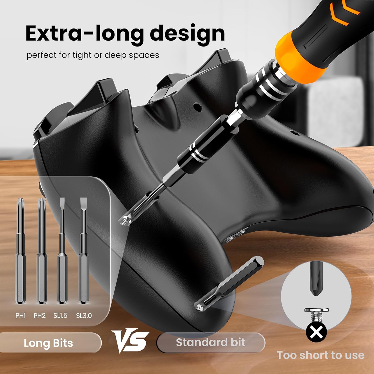 Jorest 115 in 1 Precision Screwdriver Set Magnetic Repair Kit for Electronics