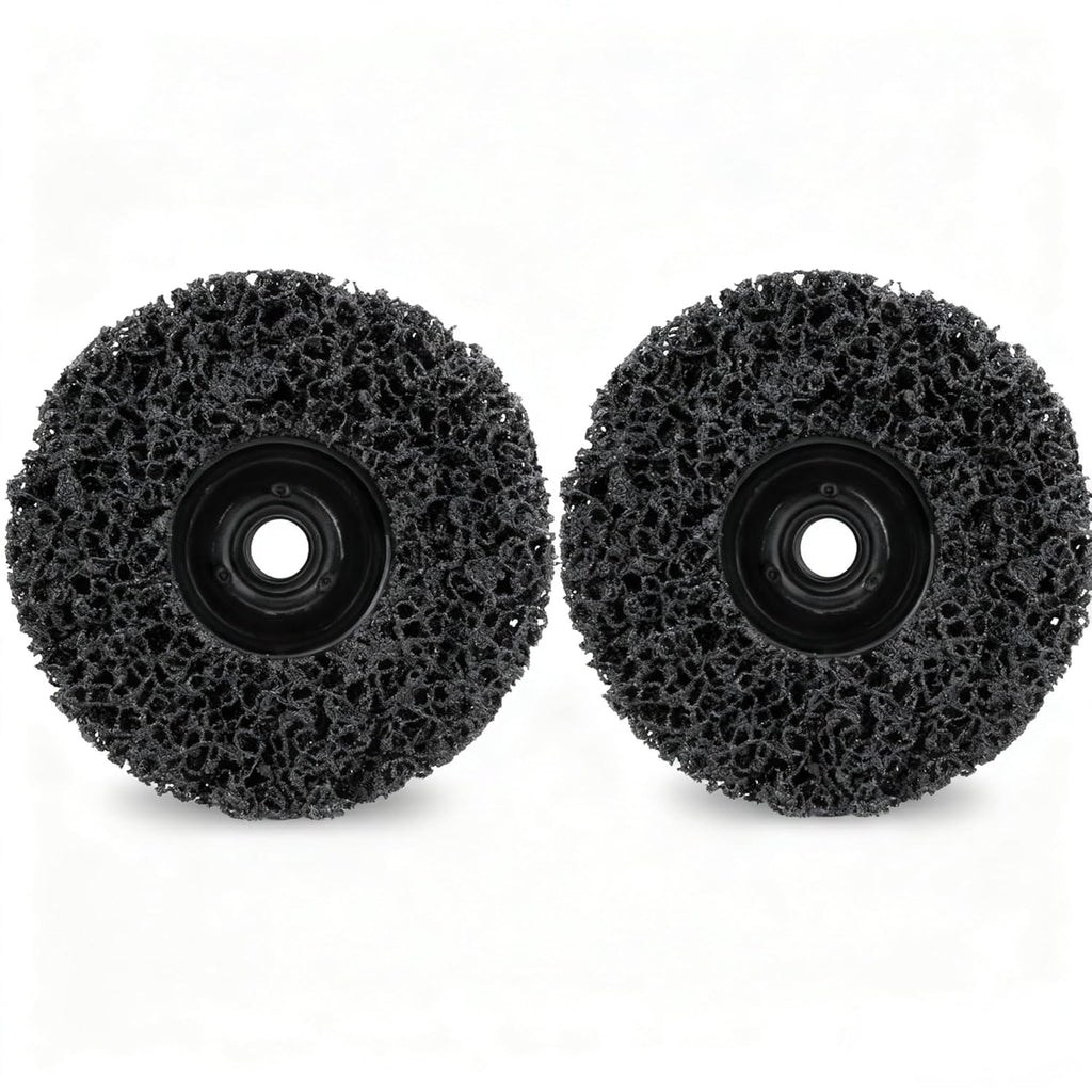 2 Pack Paint Eater 4.5" Replacement Spun-Fiber Disc for Palm Sander