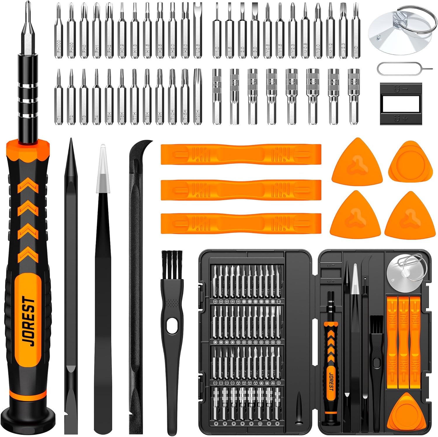 Jorest 115 in 1 Precision Screwdriver Set Magnetic Repair Kit for Electronics