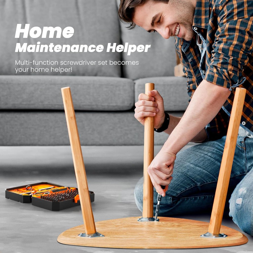 Jorest 115 in 1 Precision Screwdriver Set Magnetic Repair Kit for Electronics