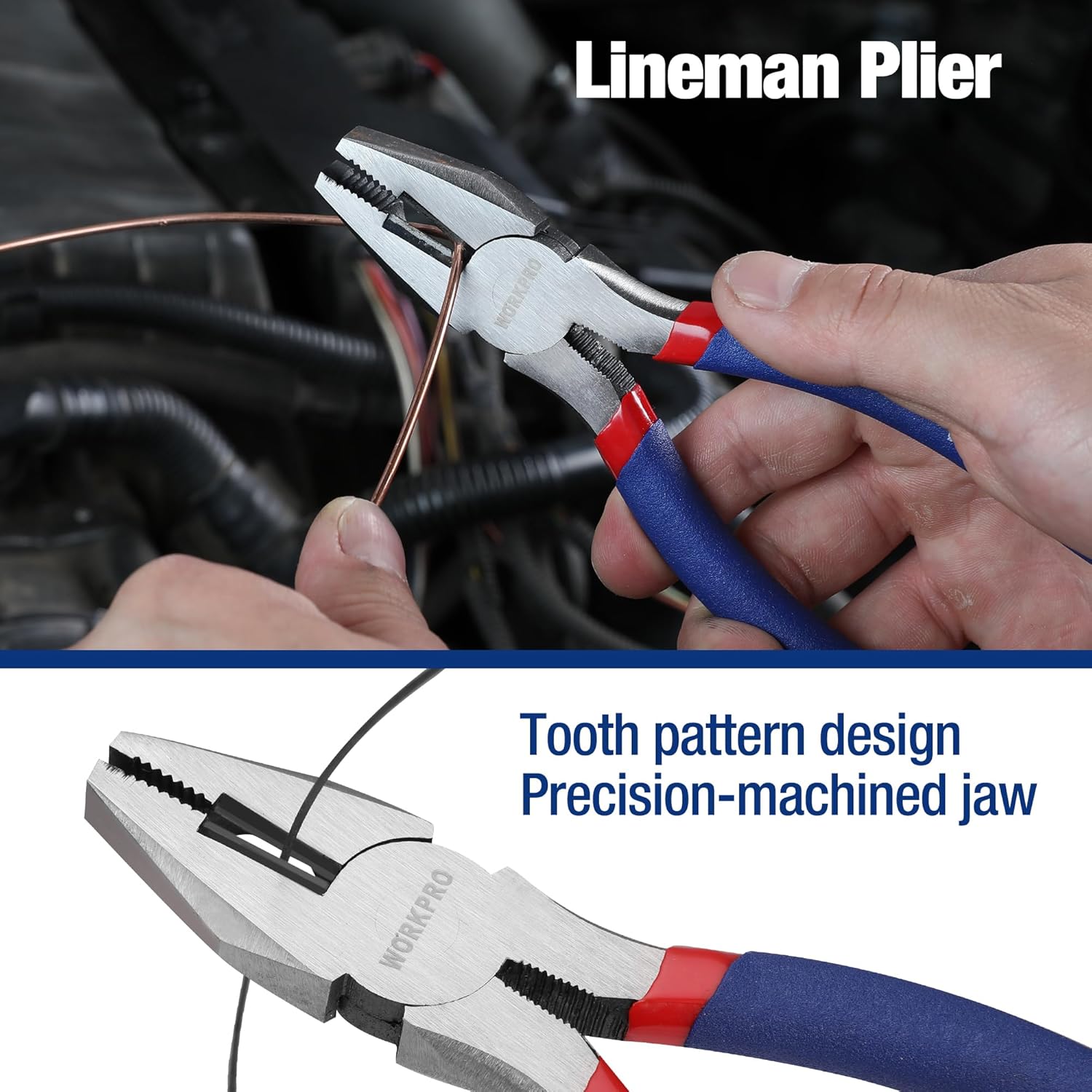 WORKPRO 7-Piece Pliers Set for Home & DIY Use