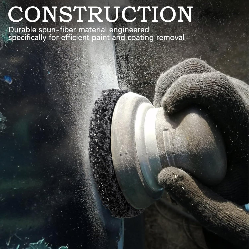 2 Pack Paint Eater 4.5" Replacement Spun-Fiber Disc for Palm Sander